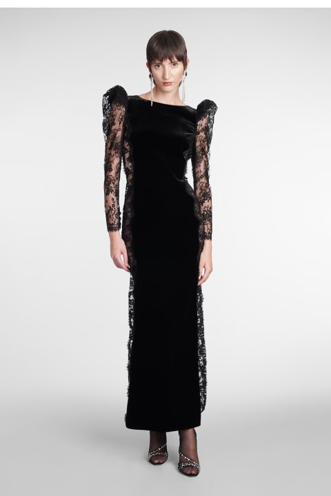 Alessandra Rich for Women Alessandra Rich Dress In Black Viscose