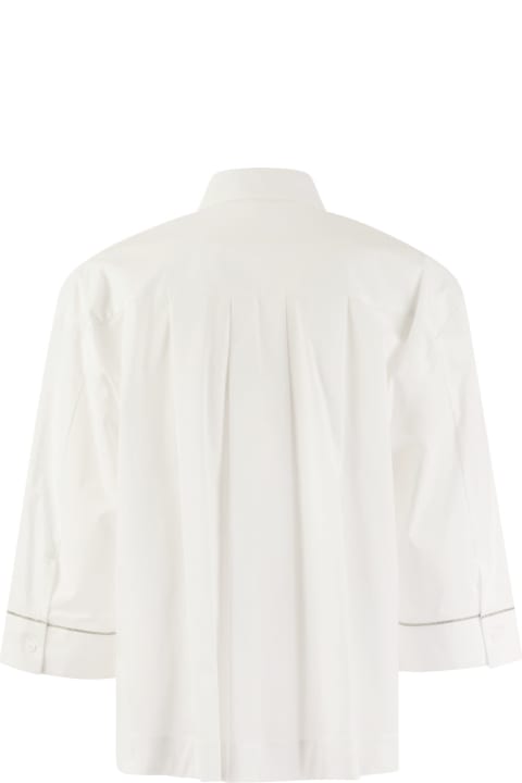 Fashion for Women Peserico Plain Cotton Poplin Shirt