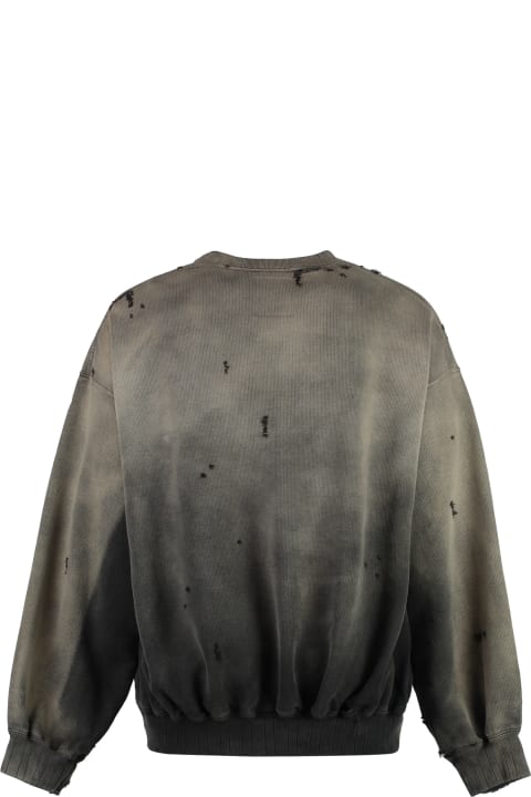 Mihara Yasuhiro Fleeces & Tracksuits for Men Mihara Yasuhiro Cotton Crew-neck Sweatshirt