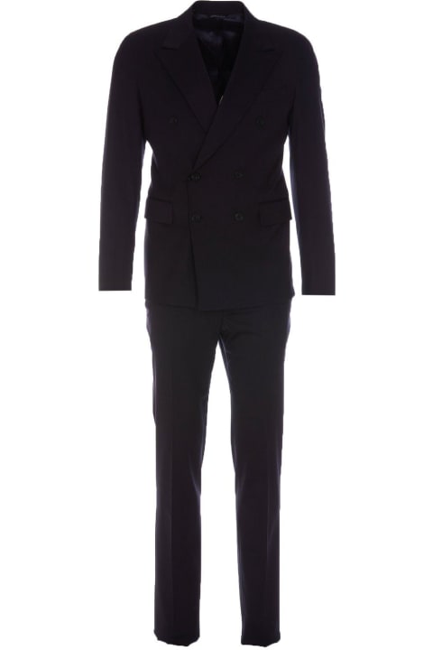 メンズ Brian Dalesのスーツ Brian Dales Double Breasted Two-piece Tailored Suit