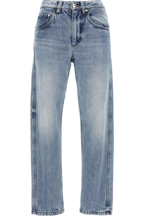Clothing for Women Brunello Cucinelli 'straight Leg Mid Rise' Jeans