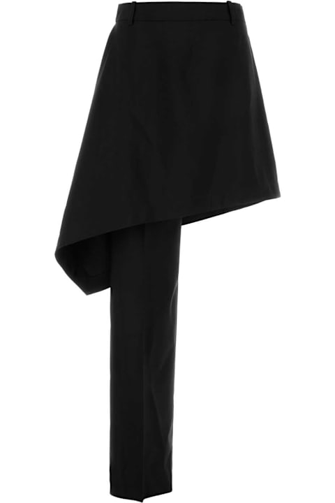 Fashion for Women Bottega Veneta Black Wool Pant-skirt