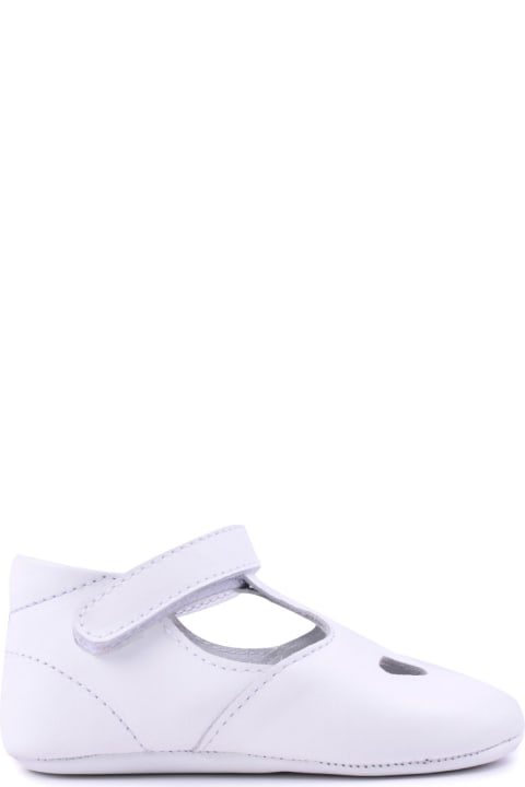 Gallucci Shoes for Baby Girls Gallucci Leather Shoes With Buckle