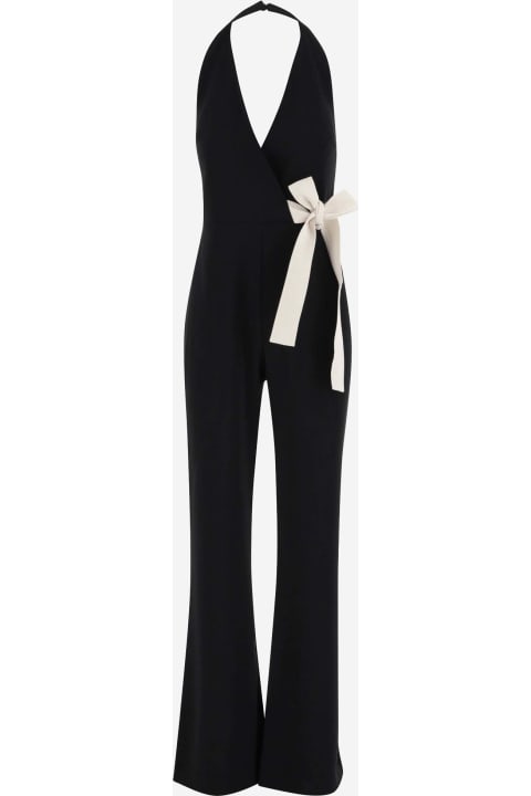 Fashion for Women Pinko Full Jumpsuit With Bow Detail