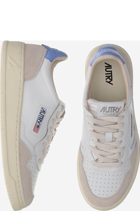 Autry Low Medalist Leather Sneakers