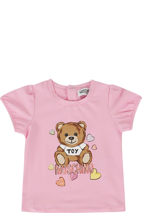 Moschino T-Shirts & Polo Shirts for Baby Girls Moschino Tshirt