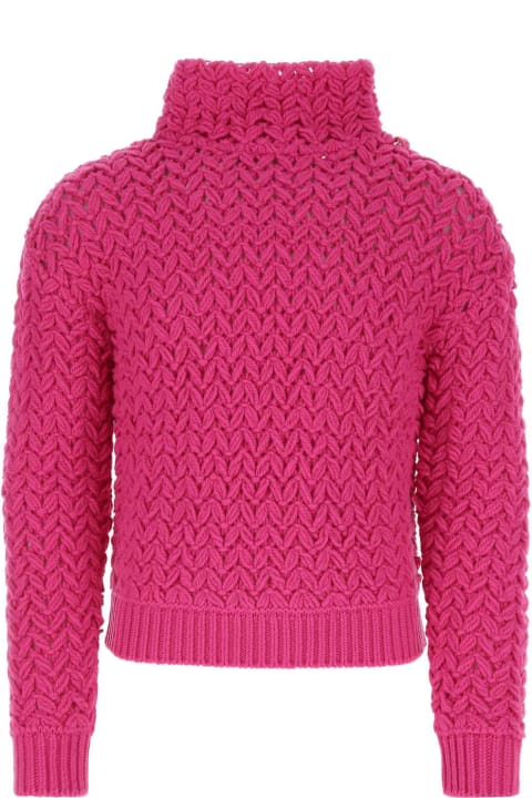 Fashion for Men Valentino Garavani Pink Pp Wool Sweater