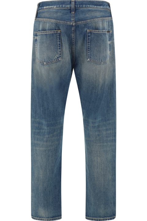 メンズ デニム Saint Laurent Relaxed Jeans