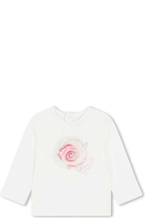 Chloé T-Shirts & Polo Shirts for Baby Boys Chloé T-shirt Con Stampa