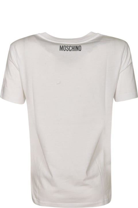 Clothing for Women Moschino Slogan-printed Crewneck T-shirt