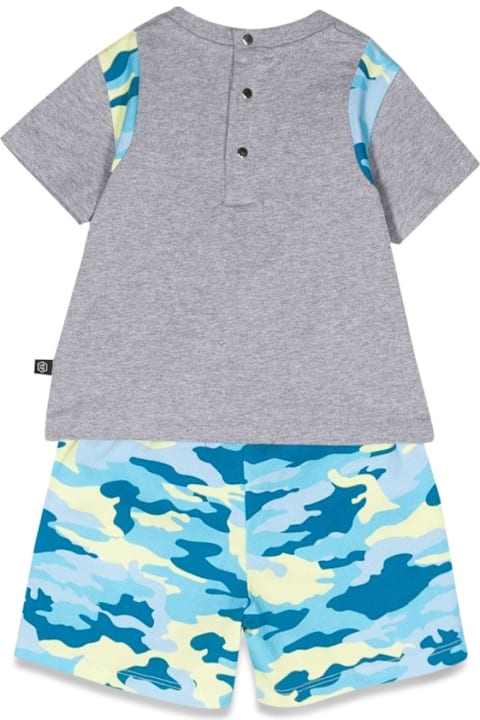 Homeware Philipp Plein Camou T-shirt And Shorts Set