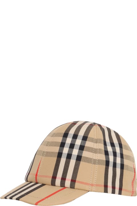Accessories & Gifts for Baby Boys Burberry Burberry Cap