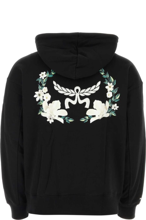 MCM Fleeces & Tracksuits for Women MCM Black Cotton Sweatshirt