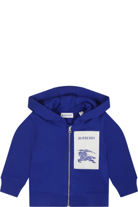 Sweaters & Sweatshirts for Baby Boys Burberry Sweatshirt For Baby Boy With Logo