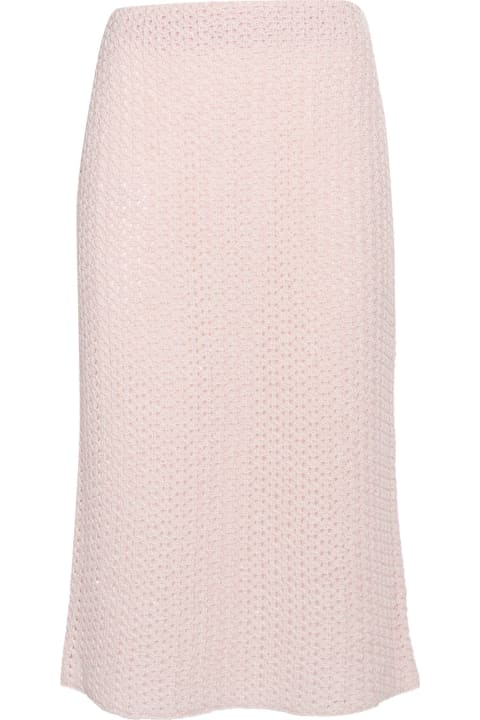 Homeware Fabiana Filippi Pink Midi Skirt