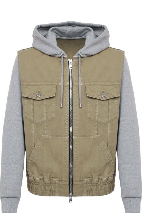 Balmain Coats & Jackets for Men Balmain Denim Jacket