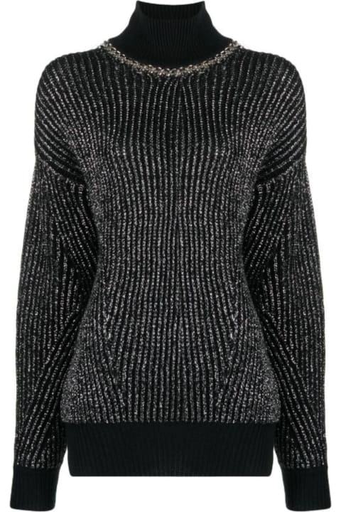 John Richmond Sweaters for Women John Richmond Mesh With Chain On The Front