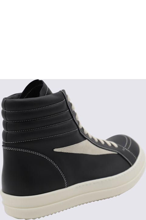 Rick Owens Sneakers for Men Rick Owens Black And White Sneakers