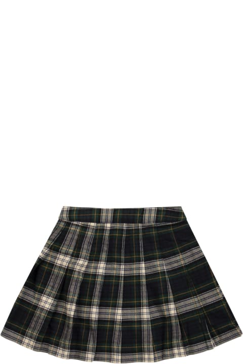 Homeware Polo Ralph Lauren Cotton Twill Plaid Skirt