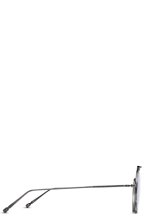 Matsuda for Kids Matsuda M3154 - Antique Silver / Cafe Blue Sunglasses