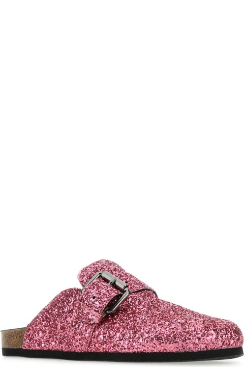 Philosophy di Lorenzo Serafini Sandals for Women Philosophy di Lorenzo Serafini Pink Glitters Slippers