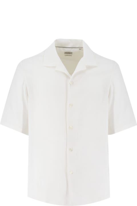 Brunello Cucinelli for Kids Brunello Cucinelli Short-sleeved Shirt