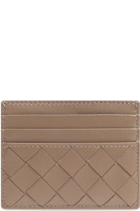Hi-Tech Accessories for Women Bottega Veneta Intrecciato Open Top Card Case