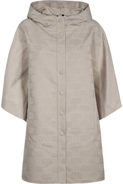 Sale for Women Max Mara Cape With Jacquard Logo