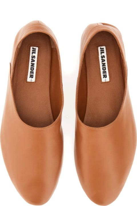 Flat Shoes for Women Jil Sander Low Slipper.