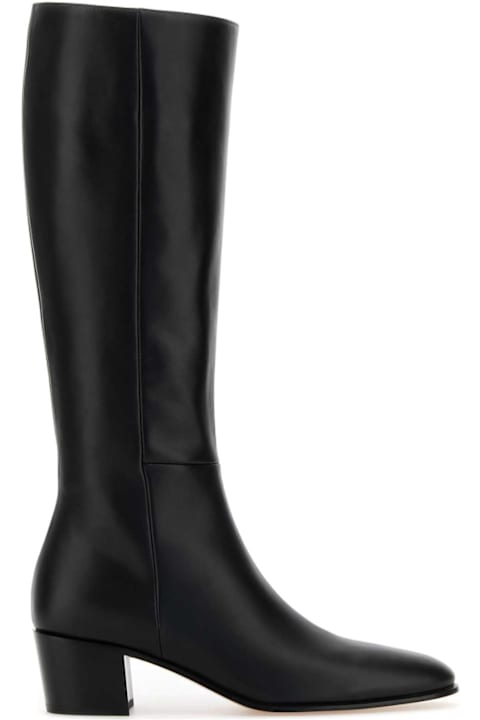Homeware Gianvito Rossi Black Leather Boots