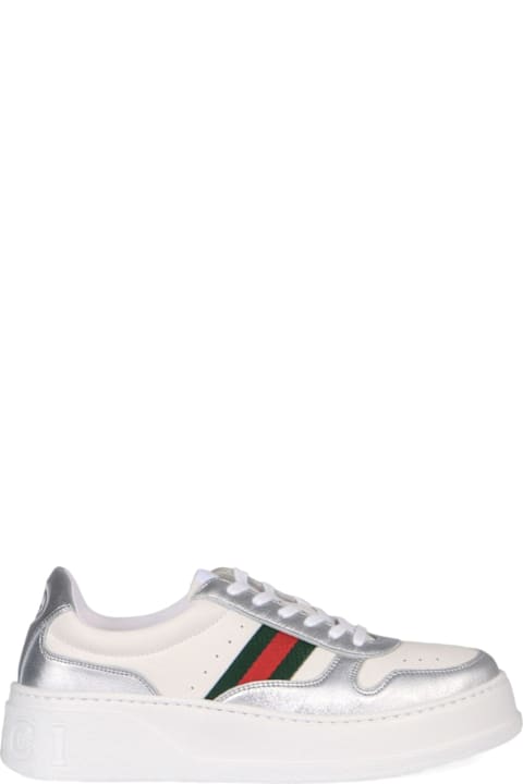 Gucci Chunky Leather Sneakers