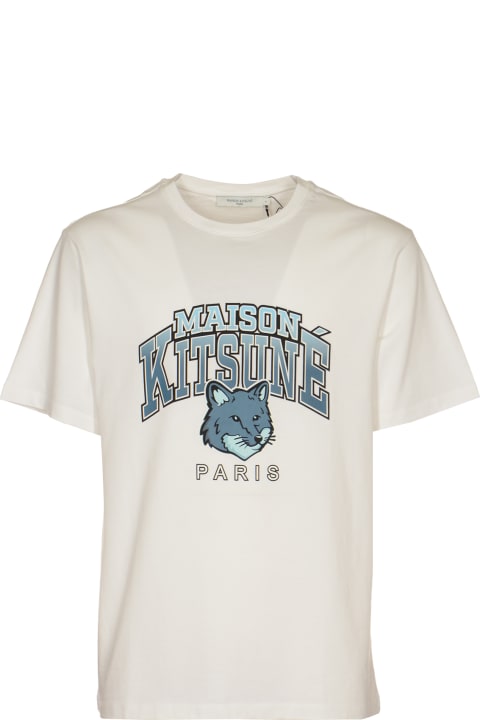 Fashion for Men Maison Kitsuné Logo Print T-shirt