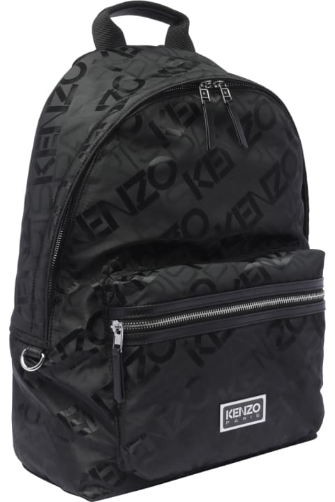 Kenzo Backpacks for Men Kenzo Monogram Backpack