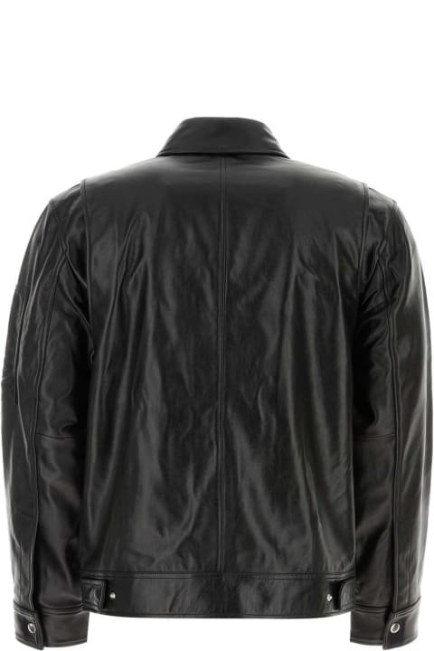 Helmut Lang Coats & Jackets for Men Helmut Lang Black Leather Jacket
