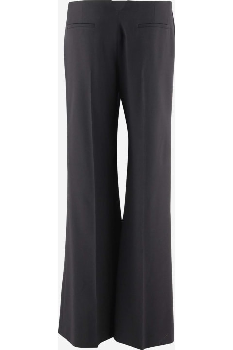 Chloé لـ Women Chloé Wool Flare Pants