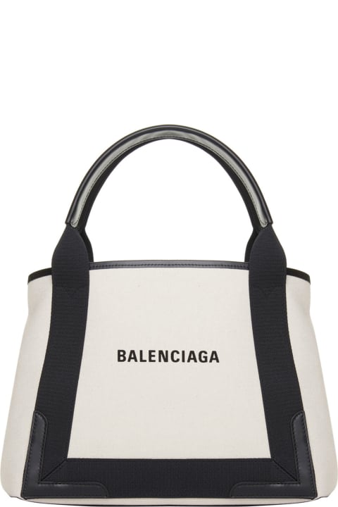 Homeware Balenciaga 'navy Cabas' Small Shopping Bag