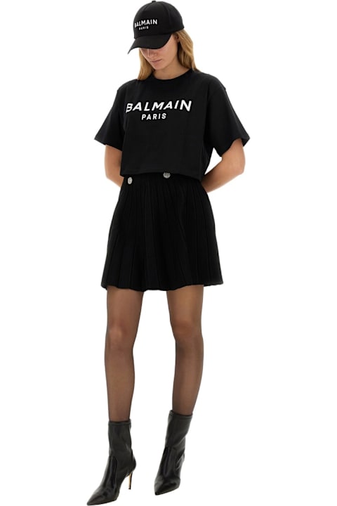Sale for Women Balmain T-shirt With Logo