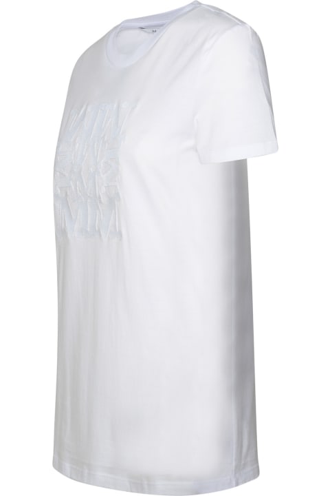 Topwear for Women Max Mara White Cotton T-shirt