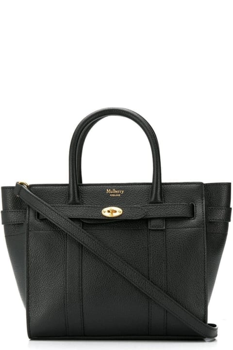 Fashion for Women Mulberry Batswater Small Black Leather Handbag Mulberry Woman
