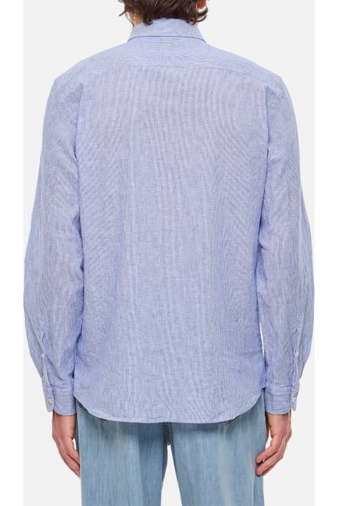 Fay for Men Fay Washed French Neck Shirt
