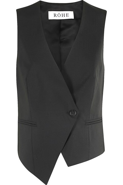 Róhe Coats & Jackets for Women Róhe Tailored Overlap Waistcoat