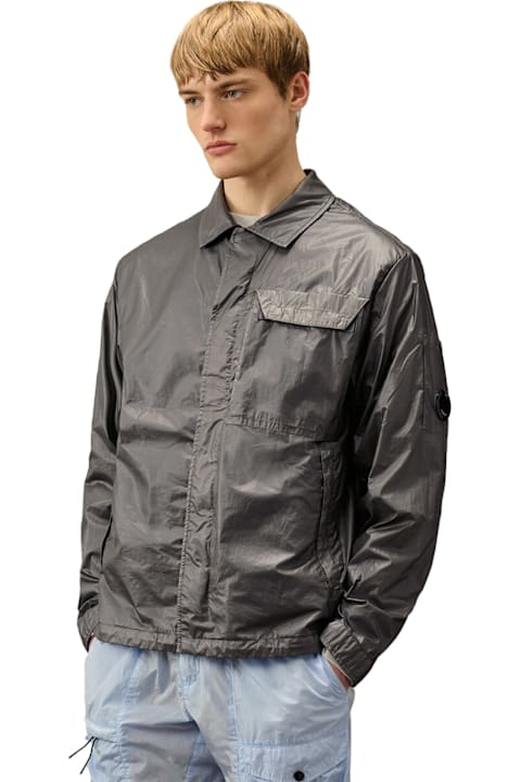 C.P. Company for Kids C.P. Company Cs Ii Jacket With Polyurethanic Resin Coating