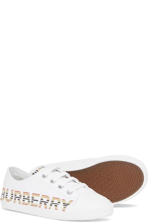 Larkhall Sneakers In Fabric With Logo Print