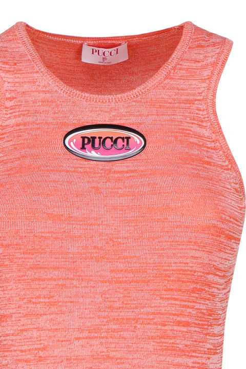 ウィメンズ Pucciのニットウェア Pucci Logo Top