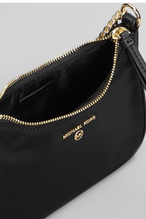 MAISON MICHEL 1170007001NATURAL 関税送料込 Michael Kors Jet Set Charm Shoulder Bag In Black Fabric