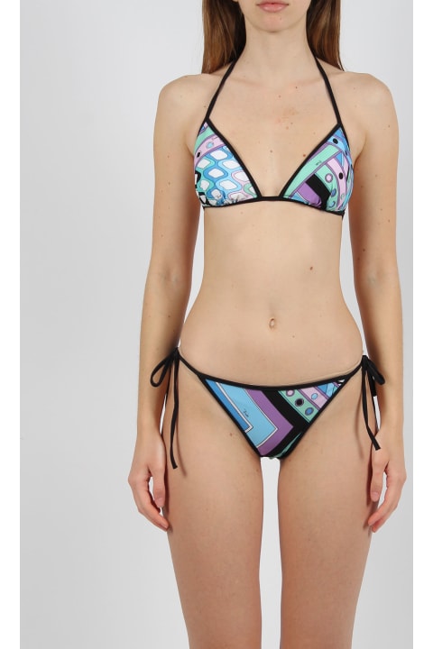 Pucci Swimwear for Women Pucci Vivara-print Bikini Briefs