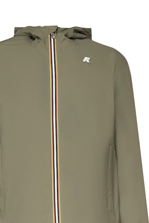 K-Way for Men K-Way Jack Stretch Dot Waterproof Jacket