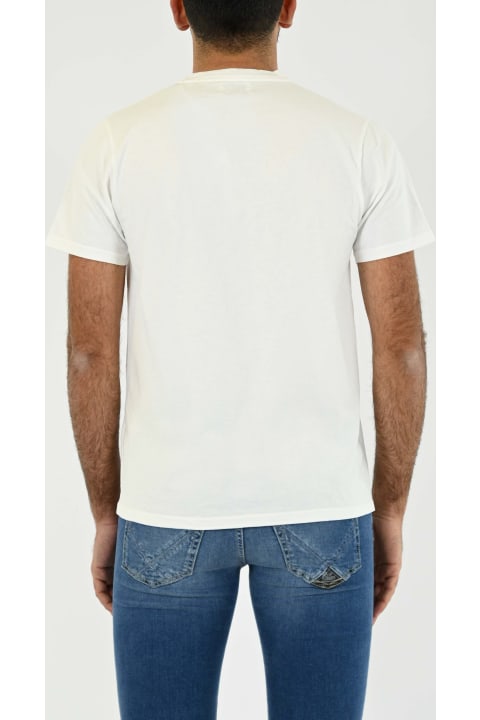 Jersey T-shirt With Denim Pocket