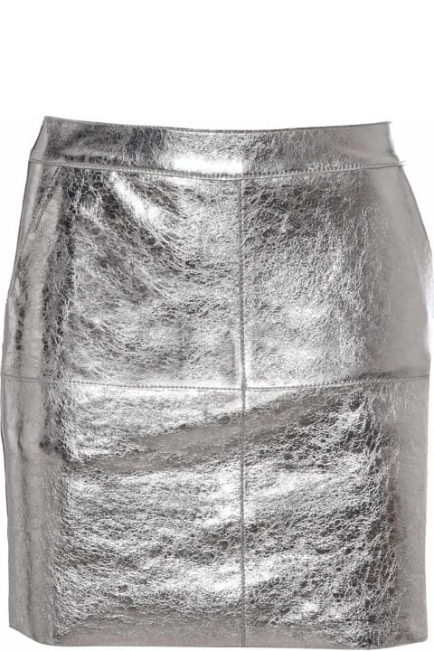 Parosh for Women Parosh Silver Skirt