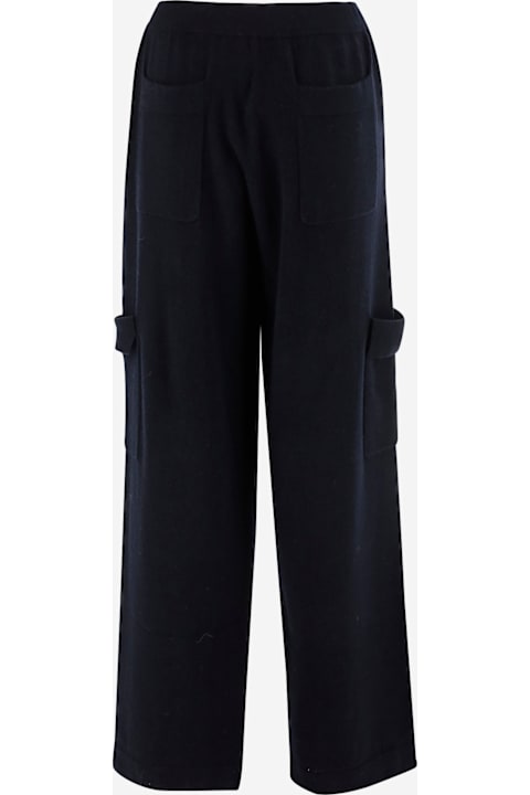 Allude for Women Allude Wool And Cashmere Pants